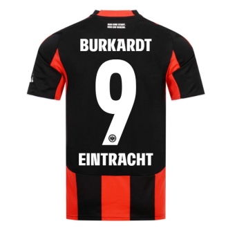 Billige Fotballdrakt Eintracht Frankfurt Jonathan Burkardt #9 Replika Hjemmedrakt 2025-26 Kortermet